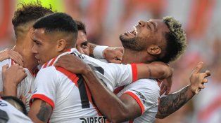 Miguel Borja es goleador de River.