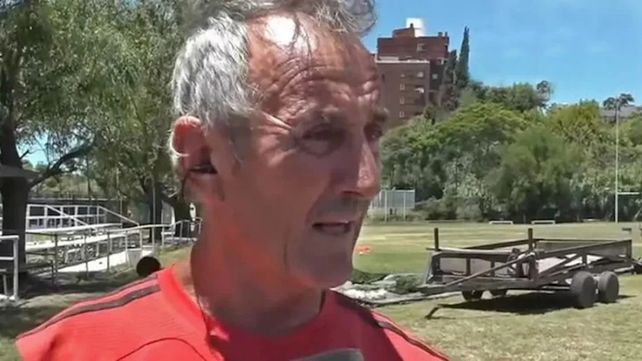 El fundador del N&aacute;utico Arsenal Z&aacute;rate Rugby, Bernardo Sitges.