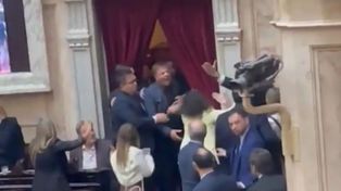 La sesión especial en Diputados terminó con un escándalo en pleno recinto.&nbsp;