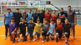 El seleccionado de caballeros de Santa Fe que jugará en Las Parejas.