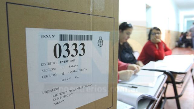 Los empleados públicos que sean autoridad de mesa podrán no concurrir a sus trabajos el lunes 14