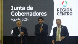 Llaryora, Pullaro y Frigerio, figuras de La Región Centro, el corazón de la producción agroalimentaria del país.