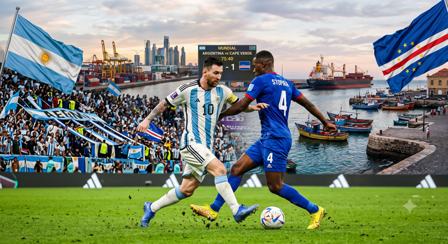 Argentina y Cabo Verde a todo o nada en el Mundial: botines