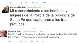 Tras el operativo el gobernador de la provincia felicitó a la policía