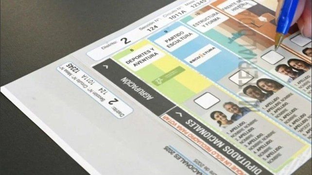 La boleta única de papel debutará a nivel nacional en las elecciones legislativas del 26 de octubre.