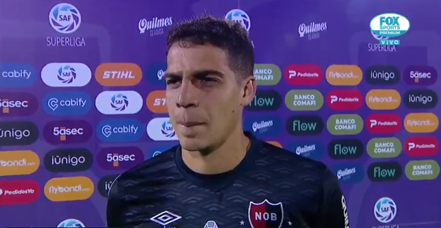 Alan Aguerre fue la figura del partido. (Foto: captura de video)