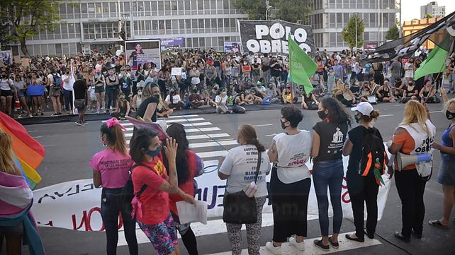 Postales del #8M en Paraná