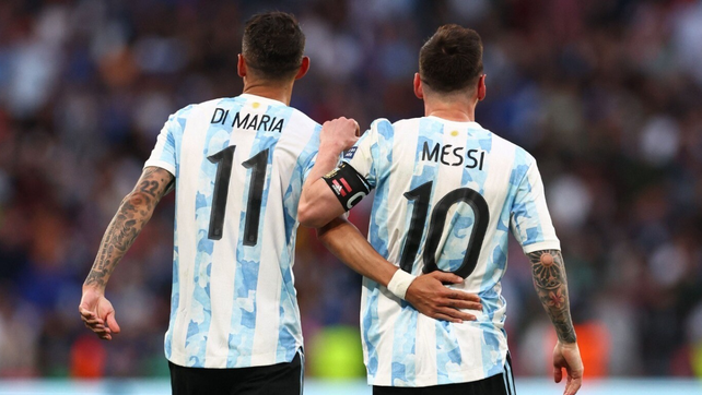 Angel Di María y Lionel Messi están jugando la Copa América pero no irán a París 2024.