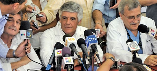 Ahora Sandro tiene neumon&iacute;a, pero los m&eacute;dicos son optimistas