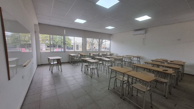 Puerto San Martín: Se inauguró la ampliación del anexo de la Escuela Secundaria Orientada N°1328