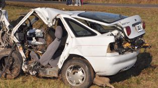 Trece muertos en dos choques frontales en Ramona y Lobos