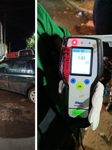 Paraná: circulaba alcoholizado en contramano