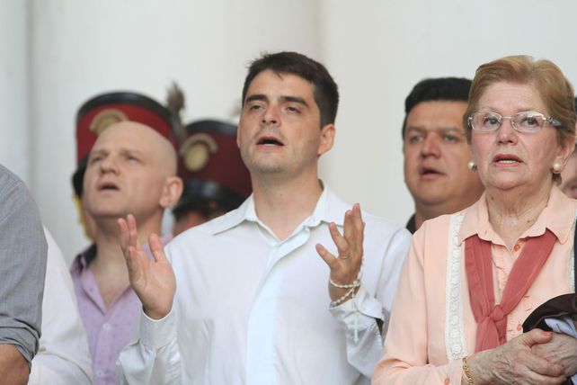 Fieles en la Catedral.&nbsp;