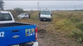 Cerca de San Salvador, un auto volcó en la ruta 18 y una mujer resultó con lesiones leves.
