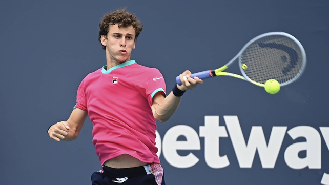 Juan Manuel Cerúndolo, a la tercera ronda del Masters 1000 de Miami