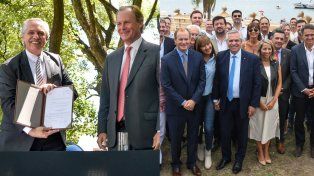 El presidente Alberto Fernández visitó la provincia dos veces en cuatro días.&nbsp;