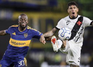 Boca perdió como local ante Vasco da Gama por la ida de las semifinales