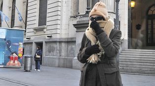 Una masa de frío polar cubre casi todo el país