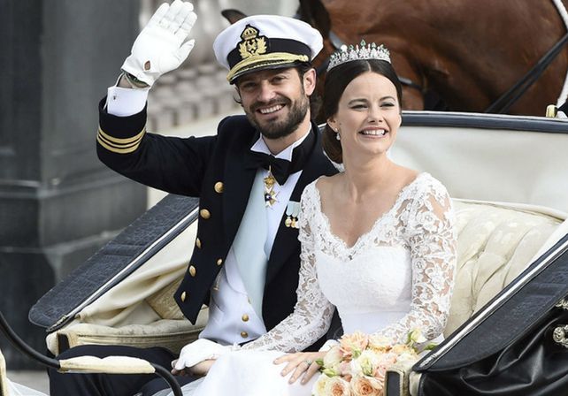 El principie Carlos Felipe de Suecia se casó con la modelo Sofía Hellqvist