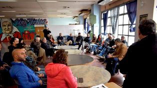 Encuentro. La reunión de la multisectorial se realizó ayer en el Centro Cultural La Toma.