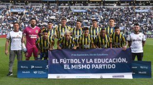El once titular ante Gimnasia.