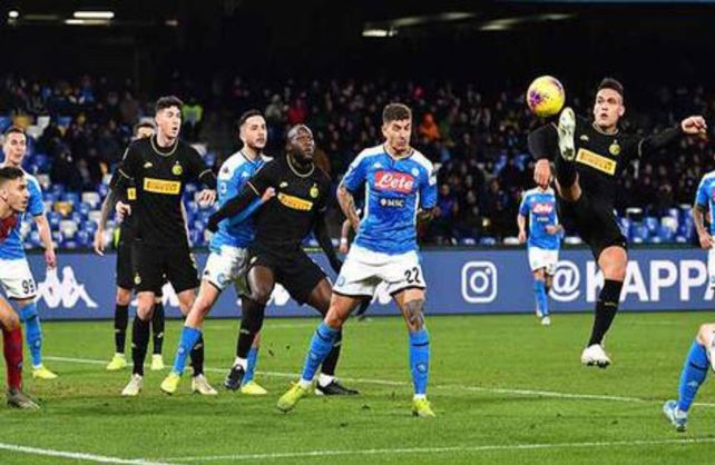 Inter visita a Napoli con obligaci&oacute;n de ganar por Copa Italia.&nbsp;