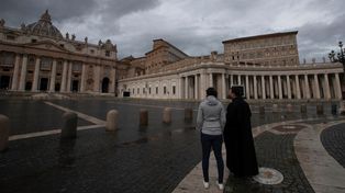 El papa Francisco reapareció  y pidió un año de fraterna solidaridad y de paz