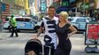 las fotos de wanda, mauro y su hija francesca de paseo y compras por nueva york