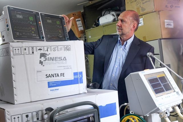Santa Fe. El gobernador Omar Perotti supervisó la adjudicación de las obras de remodelación del Hospital de Niños Doctor Alassia.