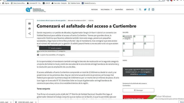 Productores protestan en ruta 12: Ni con camionetas se puede salir