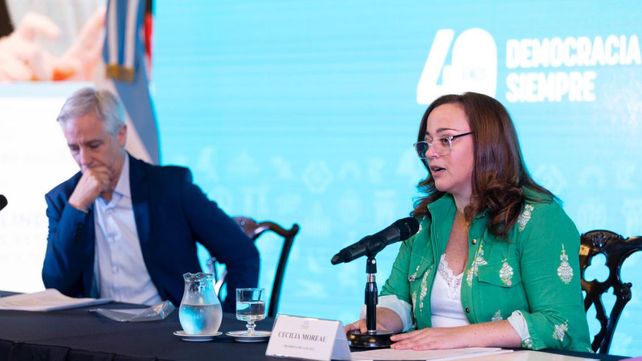 La presidenta de la Cámara de Diputados