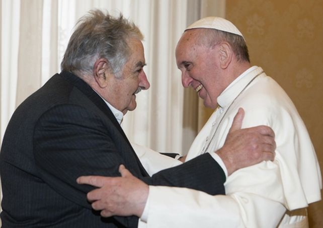 El Papa y el Pepe se reunieron en el Vaticano el primer día de este mes. (Foto: Reuters)