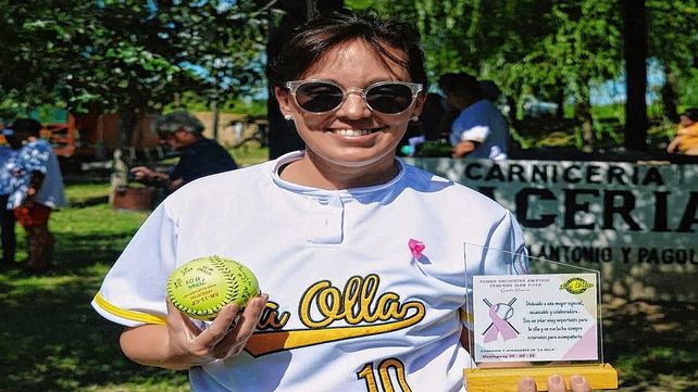 Reconocimiento. El domingo pasado el sóftbol de La Olla de Gualeguay