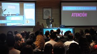 Alvaro Liuzzi, uno de los disertantes en el Foro de Periodismo Digital de la UNR.