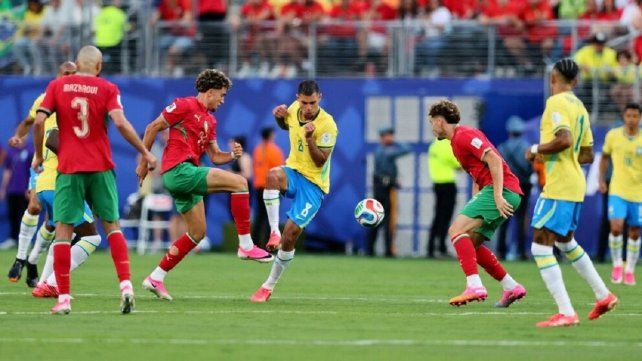 Vinícius Jr salvó a Brasil ante un Marruecos ambicioso