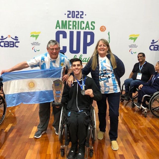 Básquet Adaptado: Fermín Wingerter y su gran presente.