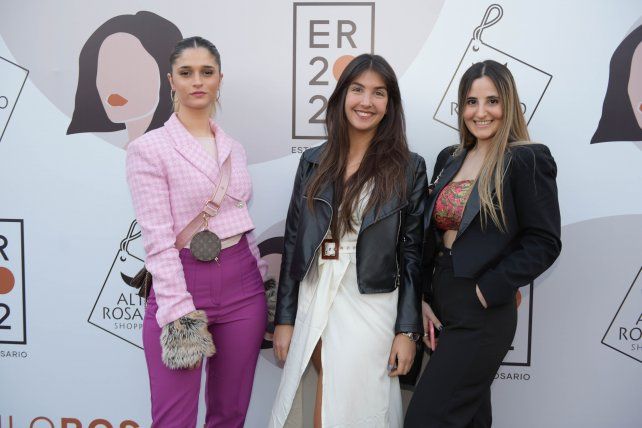 Ornella Cantarini, Micaela Sanchez y Virgina Badias