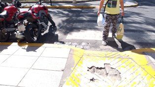 La Municipalidad de Paraná proyecta reparar las rampas rotas en espacios públicos. &nbsp; &nbsp;