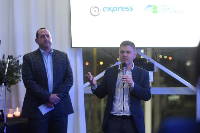 Alejo Iztegui en el evento de presentación que hizo Express, donde destacó la importancia de la inversión para Pérez.