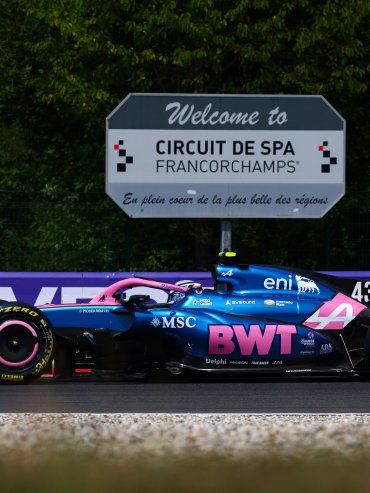 Con el Alpine, Colapinto clasificó 13° en la pista de Spa