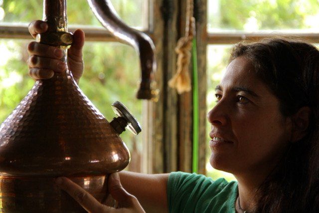 La creadora del Gin La Salvaje, Valeria Saavedra.
