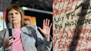 Maximiliano Pullaro se refirió al trapo intimidatorio que apareció colgado en un puente de Rosario con amenazas Patricia Bullrich