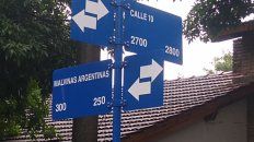 Barrio Los Robles. La calle 10 se llamará ahora 10 Diego Armando Maradona. Barrio Los Robles. La calle 10 se llamará ahora 10 Diego Armando Maradona.