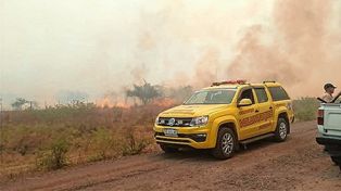 Bomberos entrerrianos trabajan en operativos y asistencia