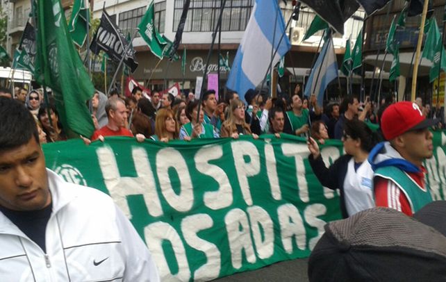 El delegado de la Asociación de Profesionales del Hospital Posadas (Aphp)