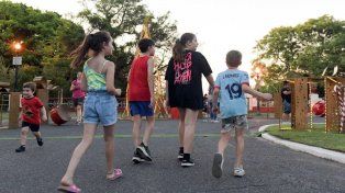 El Paseo Navideño del Parque Urquiza quedó inaugurado este sábado