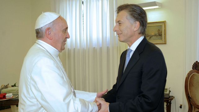 El Papa y Macri