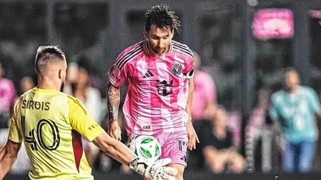 Antes de unirse a la Selección, Messi enfrenta a Columbus Crew