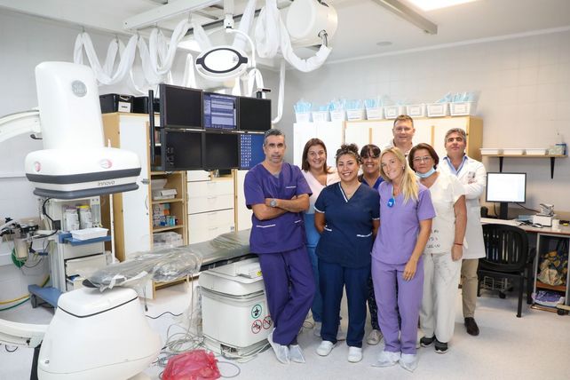 El equipo interdisciplinario del Hospital Cullen de la ciudad de Santa Fe.&nbsp;