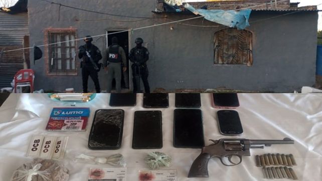 La PDI detuvo a una mujer por microtráfico en barrio Punta Norte y le incautaron drogas y un arma de guerra